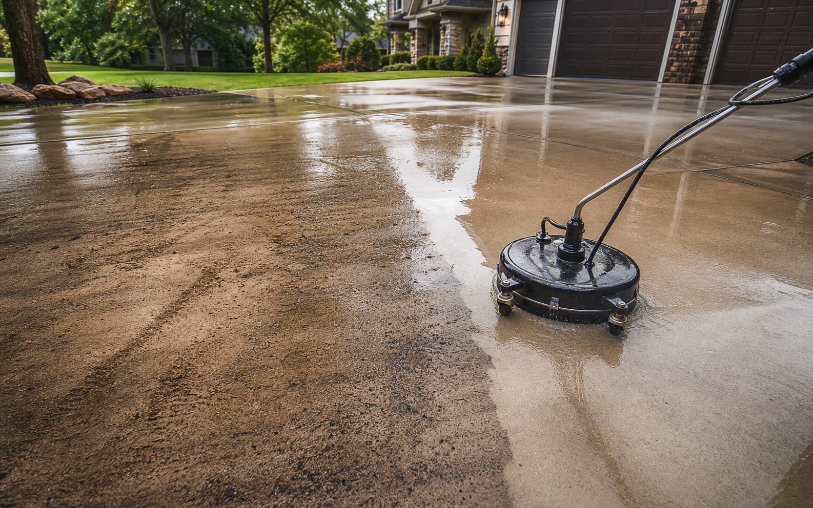 Concrete & Driveway Cleaning in Tulsa