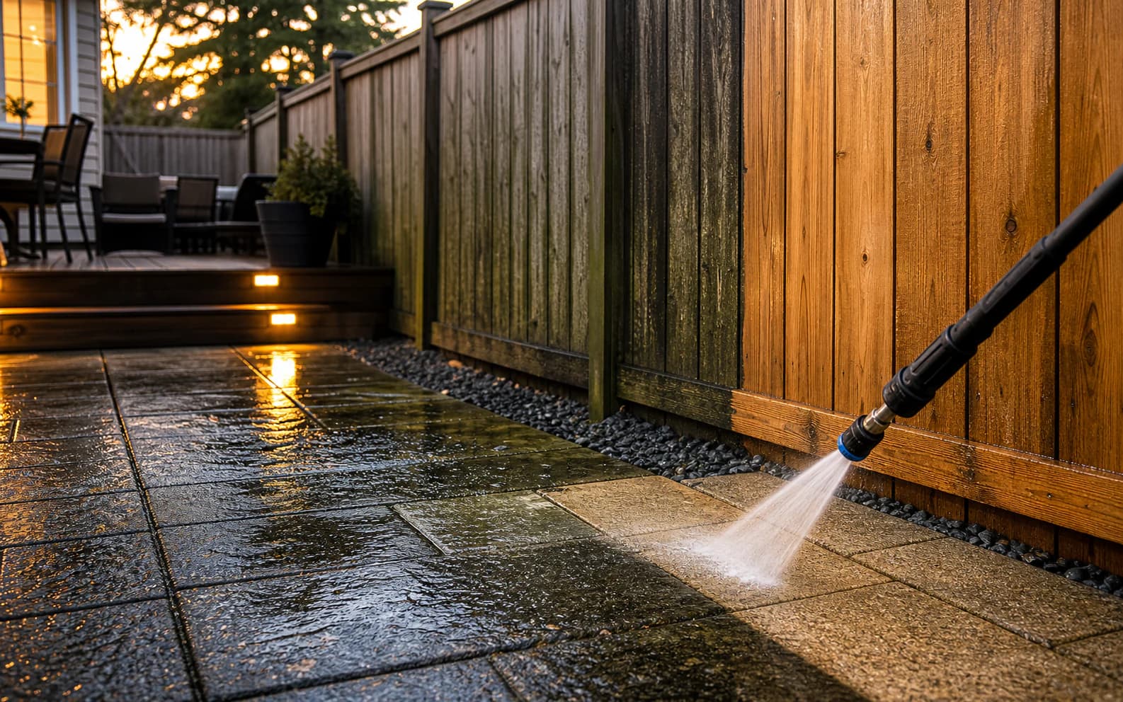 Patio, Deck & Fence Cleaning in Tulsa